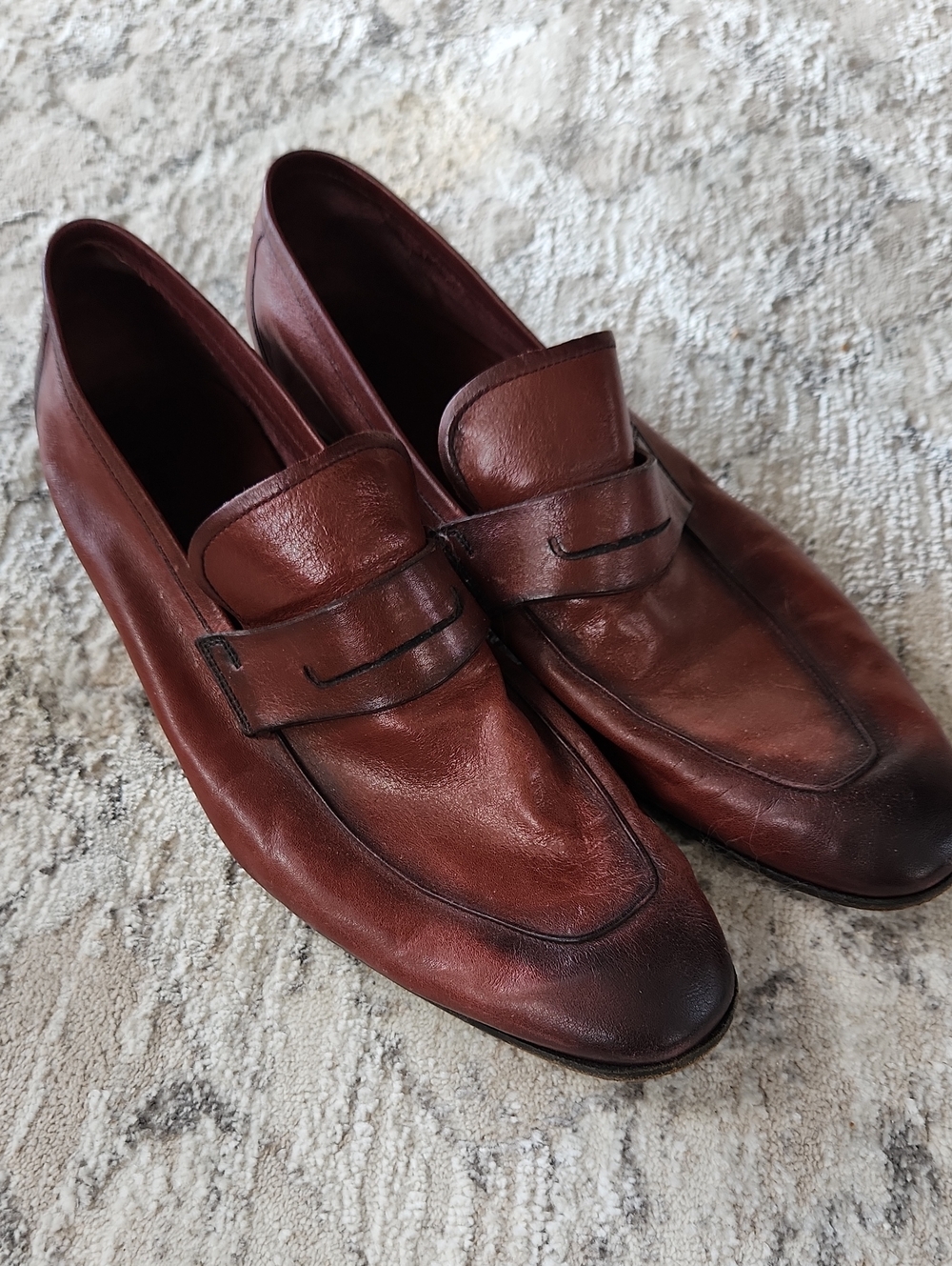 Men's Berluti Shoes, Brown, Size 10 US